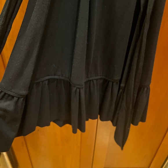 Black maxi strapless dress strapless brand new with tags. BELT does NOT come w - Picture 8 of 10